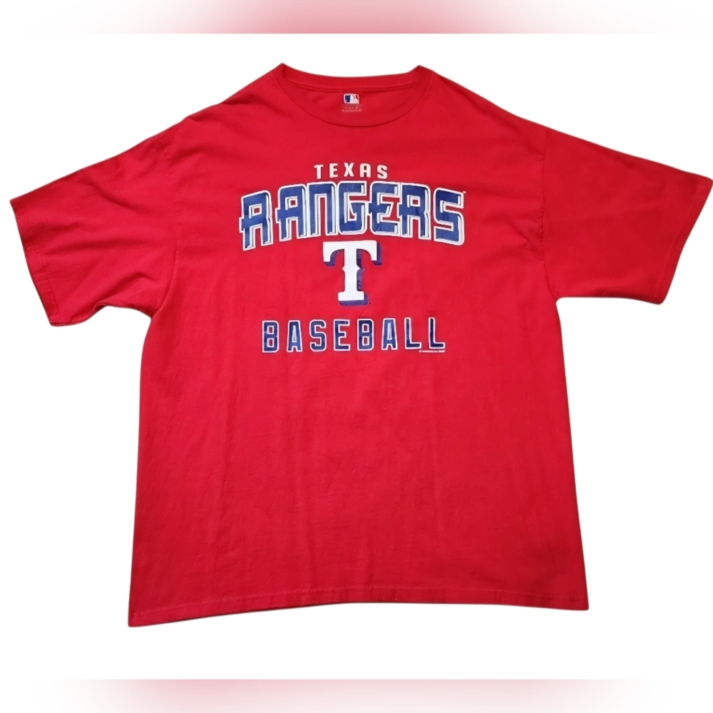 Texas Rangers 2XL Official MLB Licensed Tee Shirt Red XXL